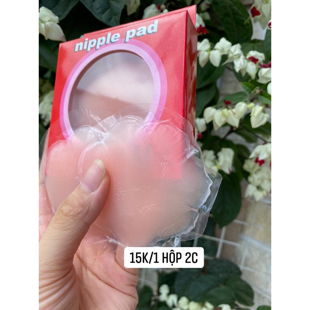 Miếng dán ngực silicon hộp 2 miếng