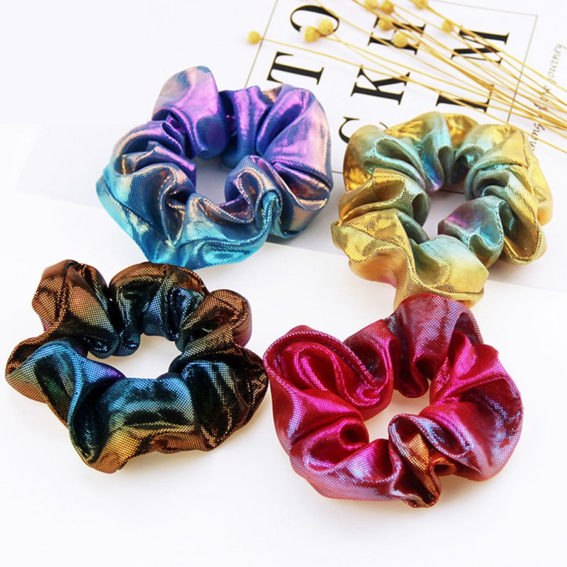 Dây buộc tóc màu gradient xinh xắn