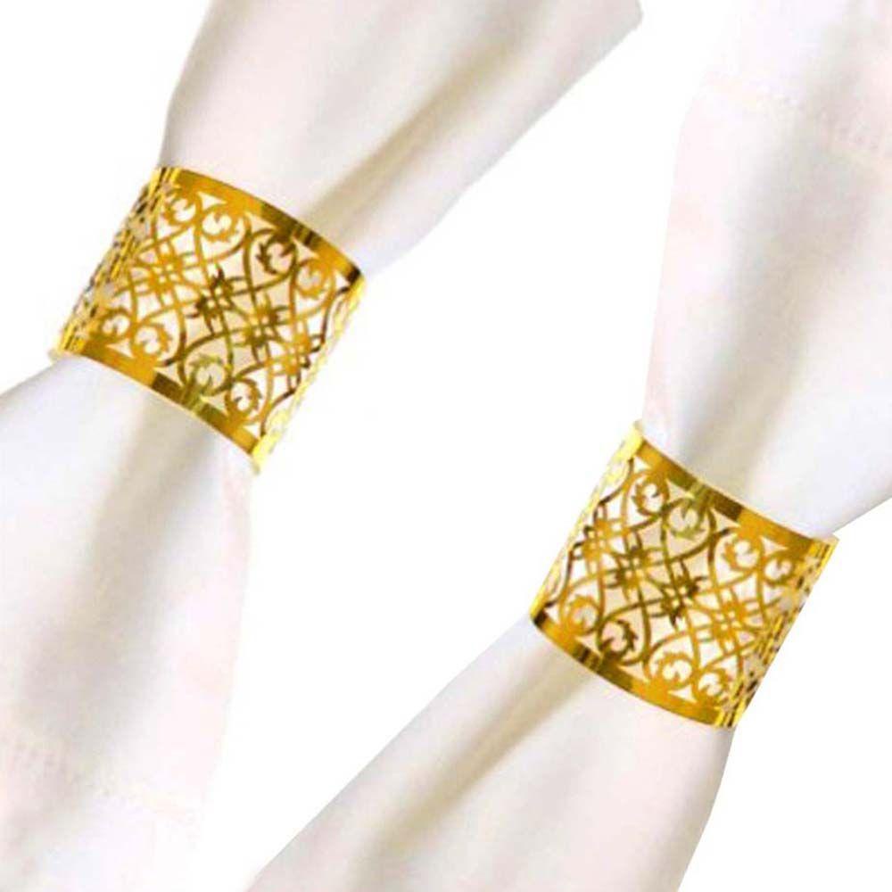 Vòng Khóa Khăn Ăn Trang Trí Bàn Tiệc / Khách Sạn AUGUSTINA Đẹp Mắt
