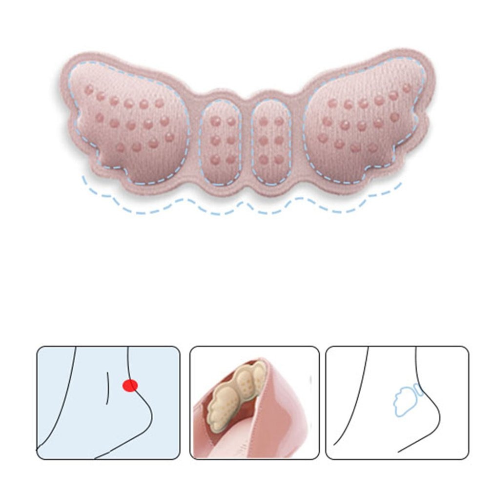 (Hàng Mới Về) Set 2 Miếng Dán Bảo Vệ Gót Chân Khi Mang Giày Cao Gót