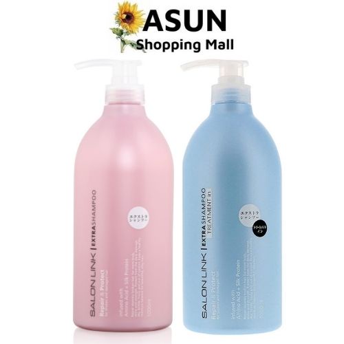 Dầu Gội & Dầu Xả Salon Link Siêu Dưỡng Tóc Nhật Bản 1000ml Giúp Tóc Óng Mượt, Phục Hồi Tóc Gãy Rụng Tóc Yếu, Tóc Uốn