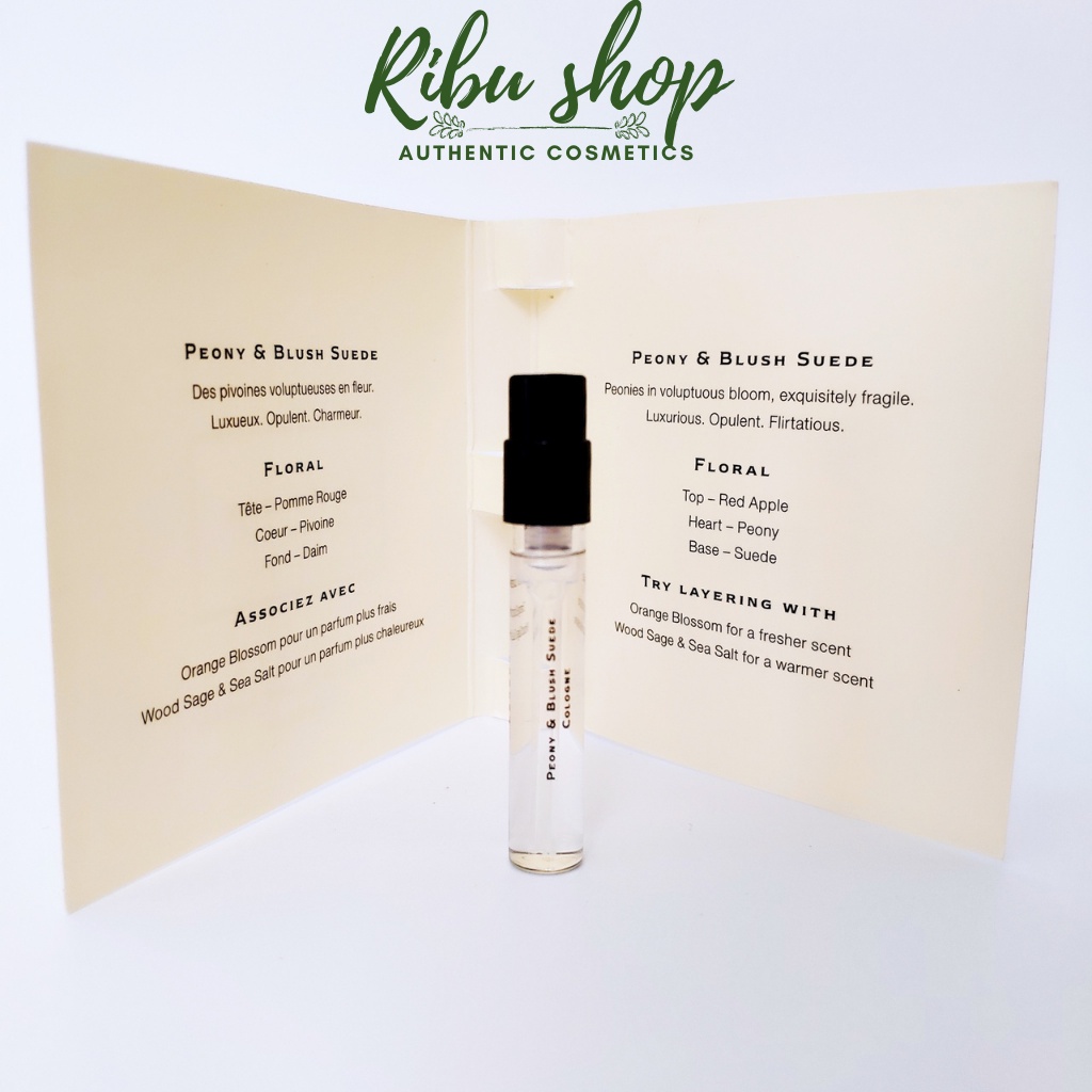 Mẫu thử nước hoa Jo Malone vial 1.5ml tách set Sephora - Ribu shop