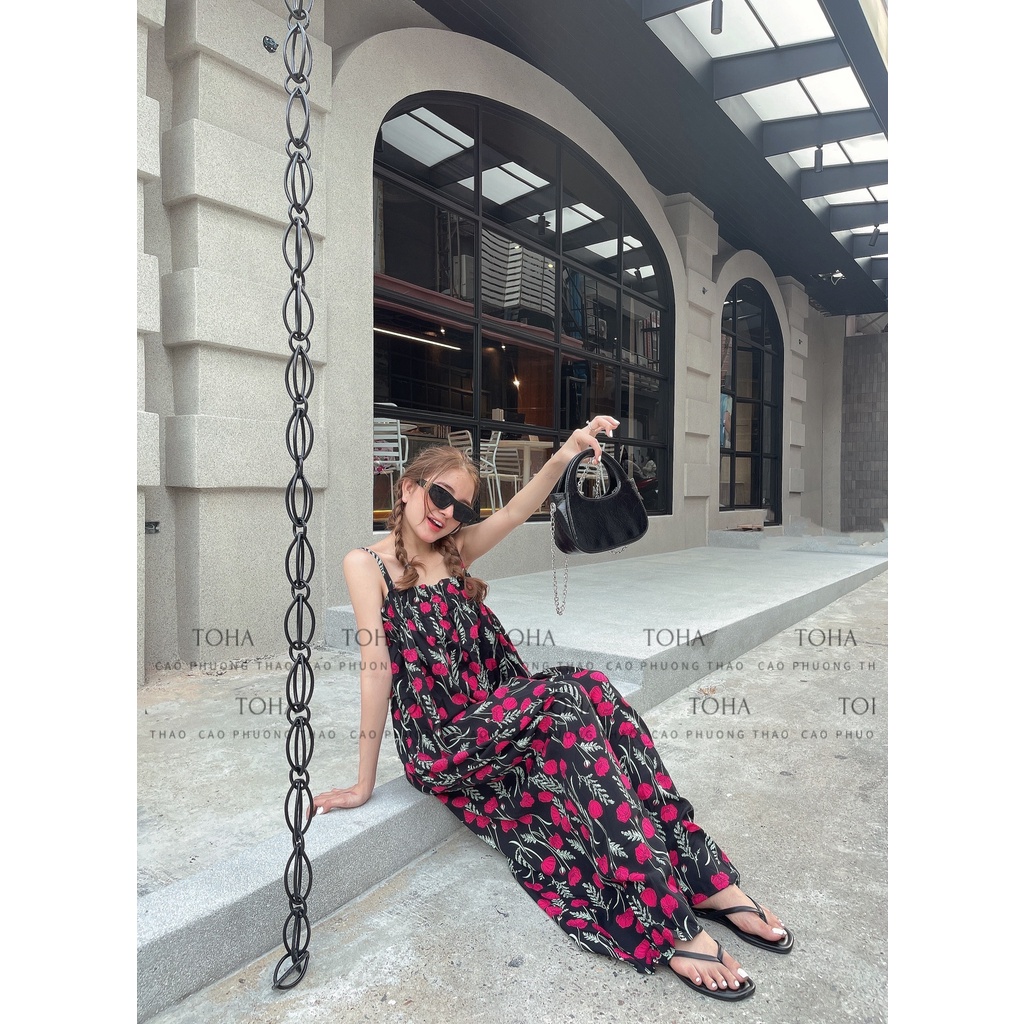 Jum Hoa 2 Dây - Đen