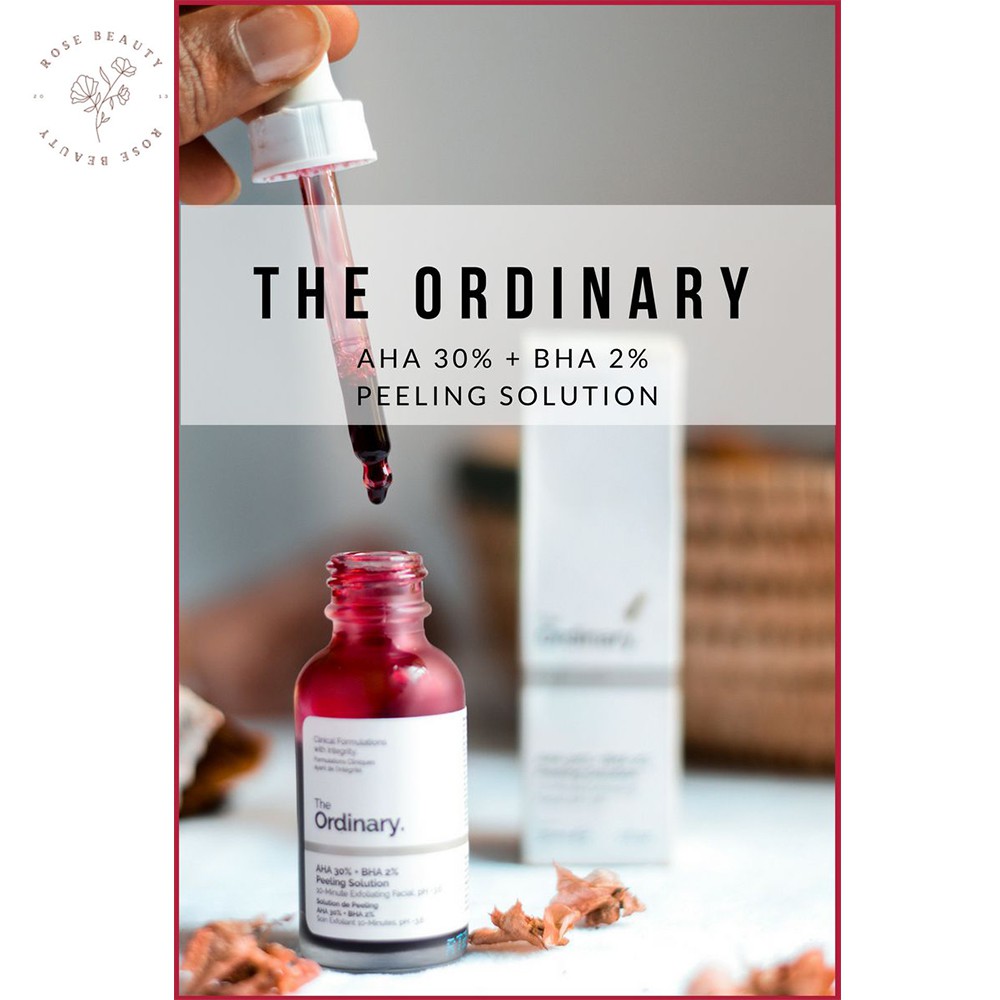 Tẩy tế bào chết The Ordinary AHA 30% + BHA 2% Peeling Solution 30ml