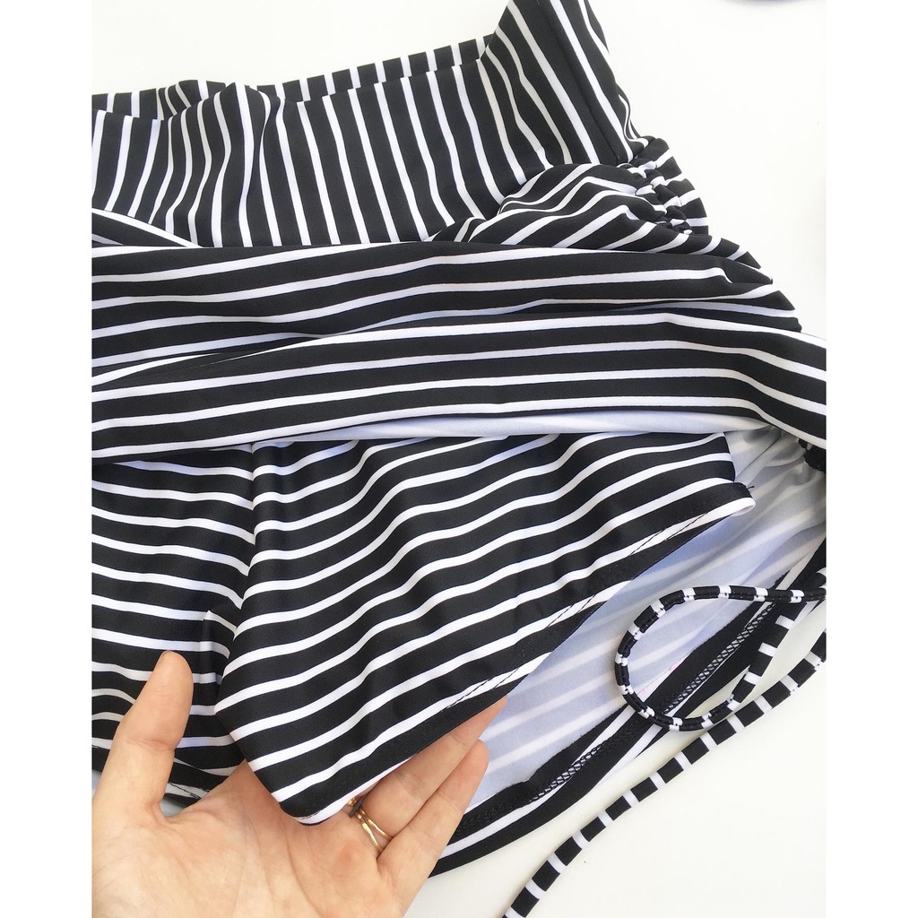 Bikini tay con rút dây dễ thương ( kèm hình thật)