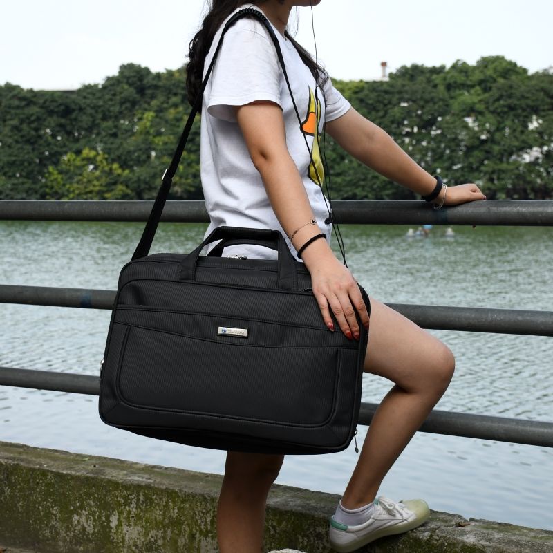 Túi xách công sở vải Oxford cỡ lớn thời trang cho nam | BigBuy360 - bigbuy360.vn