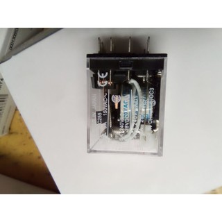 Rơ le trung gian 14 chân, 110V, omron. kèm đế.