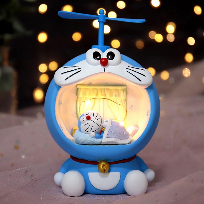 Đèn Ngủ Hình Doraemon Dễ Thương Dùng Làm Quà Tặng Cho Bé Gái