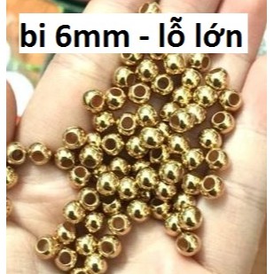 50 gram Bi xỏ vòng size 3mm , 4mm , 6mm , 8mm [ Lỗ lớn , lỗ nhỏ ]