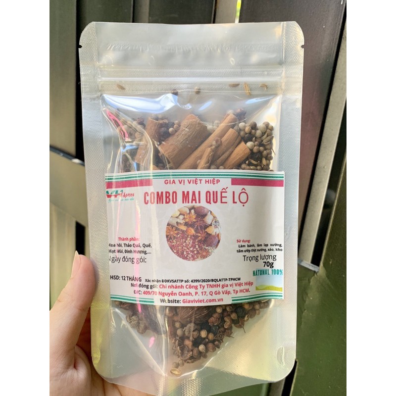 Combo gia vị Việt Hiệp set gia đình