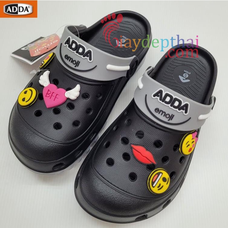 Giày Sục Nhựa Nam Nữ Thái Lan Adda 5TD24 (Không kèm sticker)
