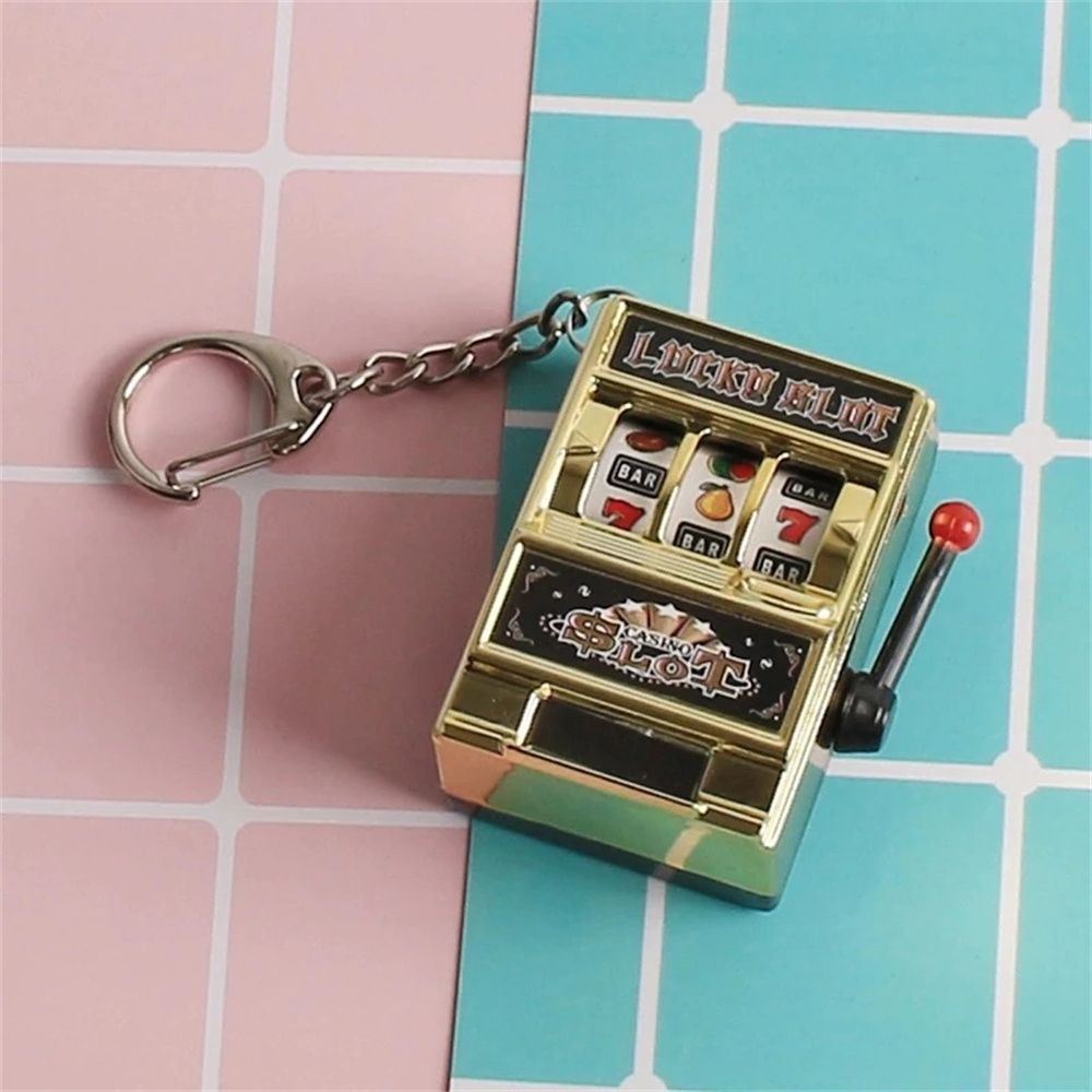 Móc khóa nhựa mini hình trái cây vui nhộn giảm căng thẳng