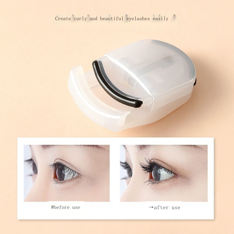 S Muji Uốn Cong Lông Mi Lâu Trôi Cùng Loại Nhỏ Di Động Cho Người Mới Bắt Đầu Học Sinh Địa Phương