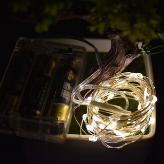 Đèn LED trang trí Dây đồng Pin AA