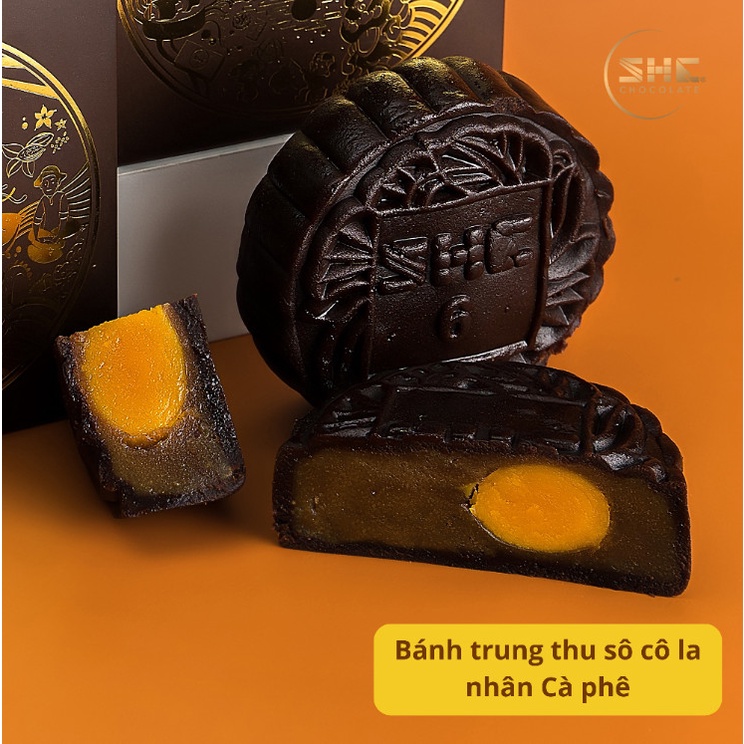 Bánh trung thu sô cô la 2022 Nhân Cà phê - SHE Chocolate - Món quà sức khỏe xứng đáng dành tặng người thân