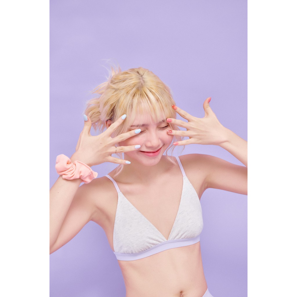 Áo Lót Cotton - Áo Bralette Lẻ - Xám