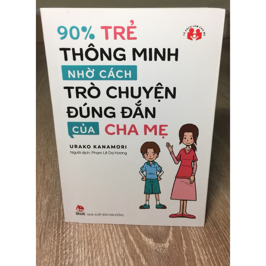 Sách - 90% trẻ thông minh nhờ cách trò chuyện đúng đắn của cha mẹ | BigBuy360 - bigbuy360.vn