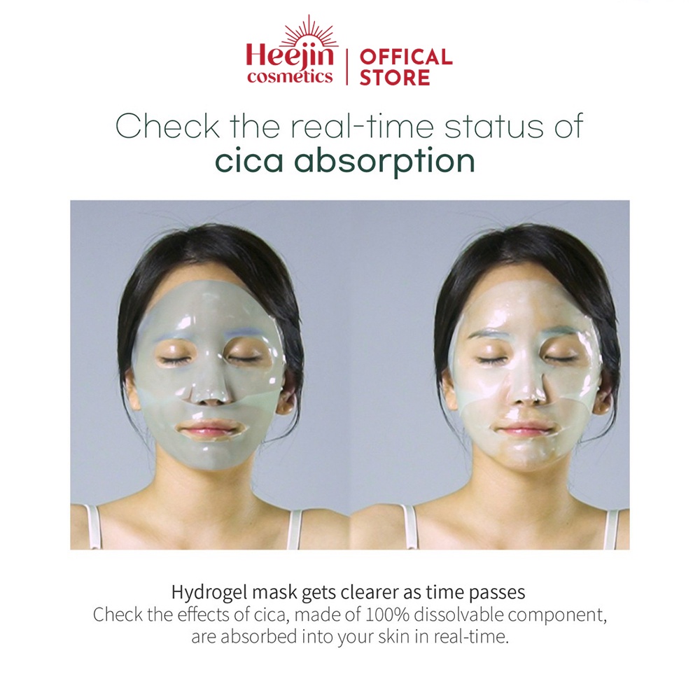 Mặt Nạ Thạch Rau Má Cho Da Mụn WellDerma Premium Cica Treatment Repair Fitting 25g