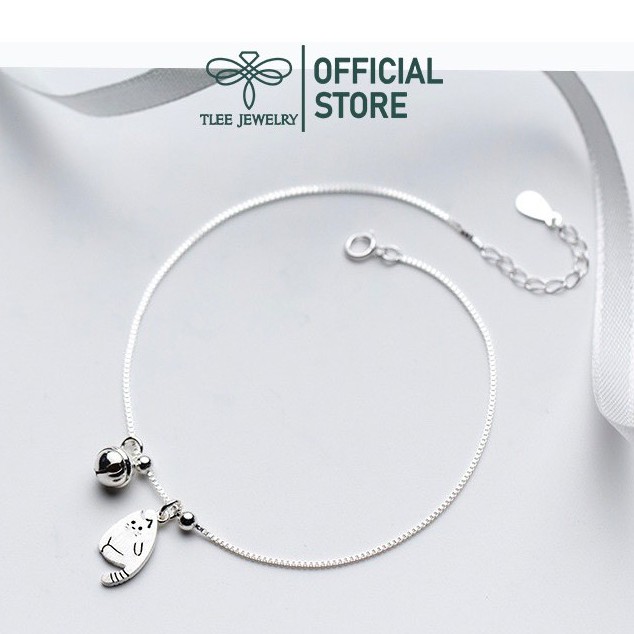 [Mã BMINC50 giảm 10% đơn 99K] Lắc tay, lắc chân mèo bụng bự mix chuông nhỏ ngộ nghĩnh - TleeJewelry