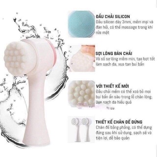 Cây rửa mặt 2 đầu tiện lợi