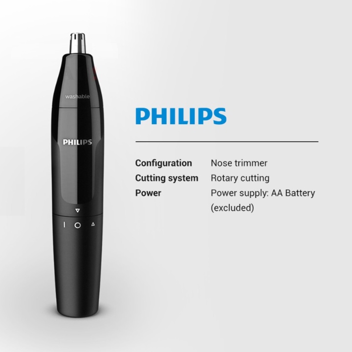 Máy tỉa lông mũi và lông tai thông minh nhãn hiệu Philips NT1620 - hàng nhập khẩu