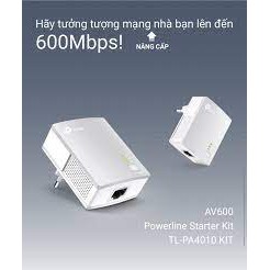 Bộ chuyển đổi Internet qua đường dây điện Nano Tplink AV600 TL-PA4010 KIT