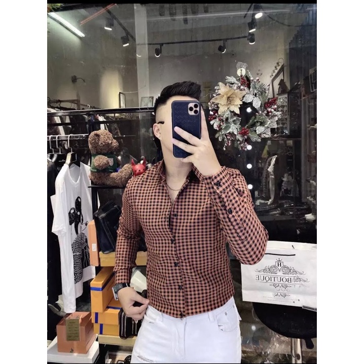ÁO SƠ MI NAM DÀI TAY THỜI TRANG HÀN QUỐC CAO CẤP