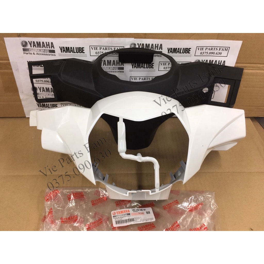 Combo bộ vỏ đầu 2 món ốp trước sau Sirius Fi 2013-2020 nhiều màu, hàng chính hãng Yamaha mới 100%