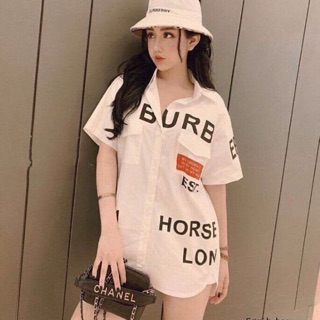 Áo sơ mi burberry 2 túi ngực