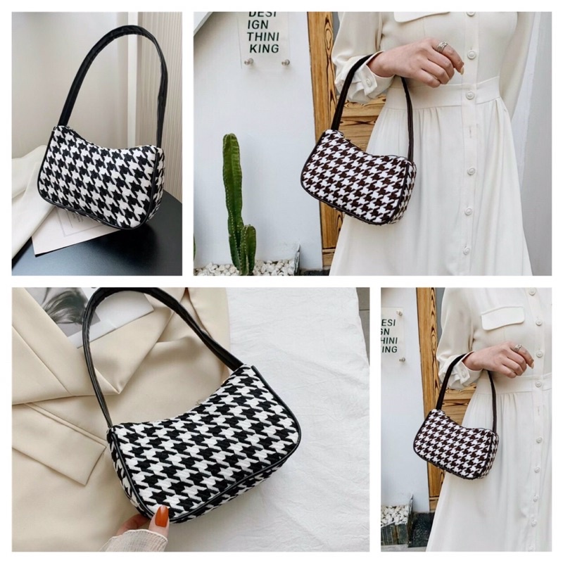 Kẹp nách caro về hàng