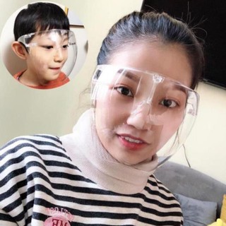 Kính chắn giọt bắn che hết mặt FACE SHIELD chống giọt bắn tiện dụng h1