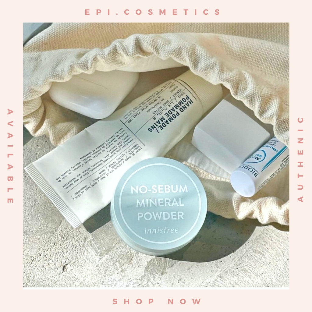 Phấn phủ kiềm dầu No-Sebum Mineral 𝐈𝐧𝐧𝐢𝐬𝐟𝐫𝐞𝐞
