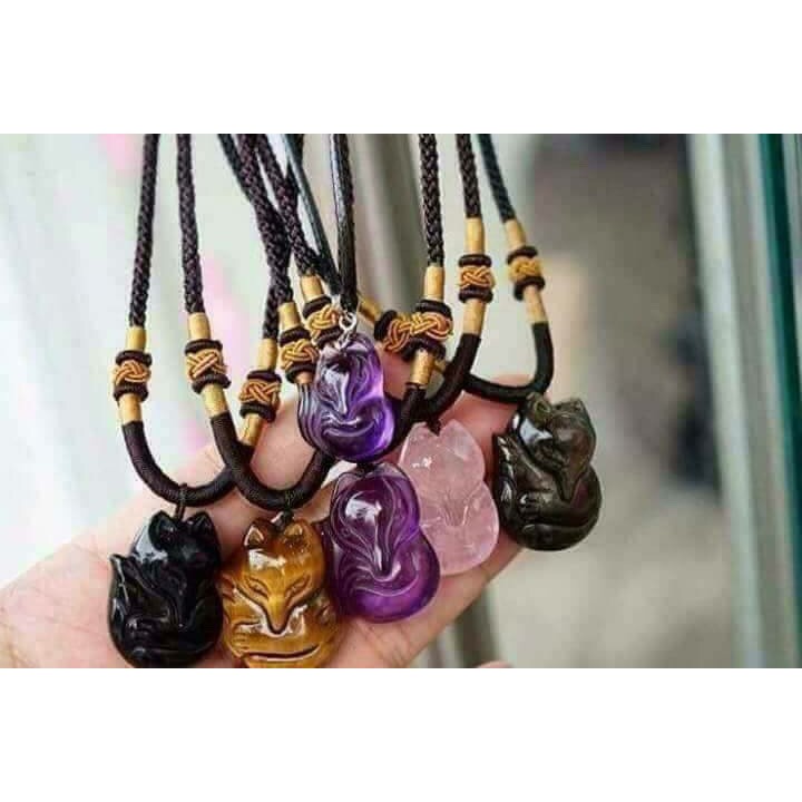 Dây chuyền mặt hồ ly phong thủy