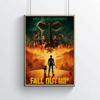 Poster Game Fallout 3 4 Dán Tường Trang Trí