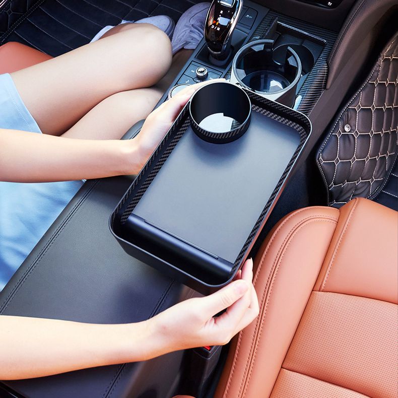 Giá Đỡ Cốc Đa Năng Trên Xe Hơi Xoay 360 Độ° Khay Đựng Thức Ăn Có Thể Điều Chỉnh Xoay Tiện Dụng Cho Xe Hơi