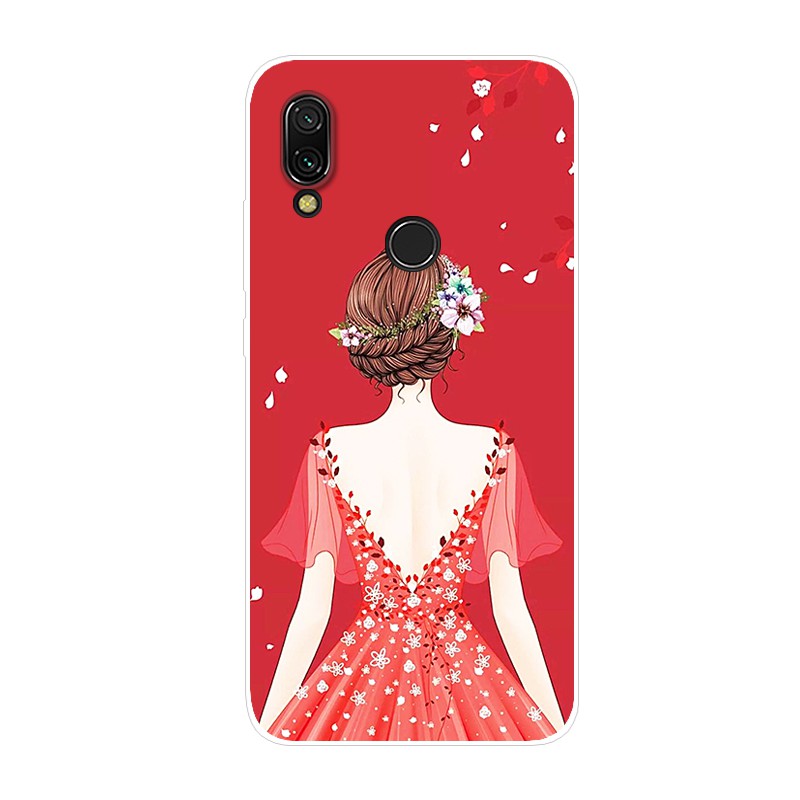 Ốp điện thoại Silicone Mềm In Hình Hoạt Hình Cho Redmi 7 Redmi7