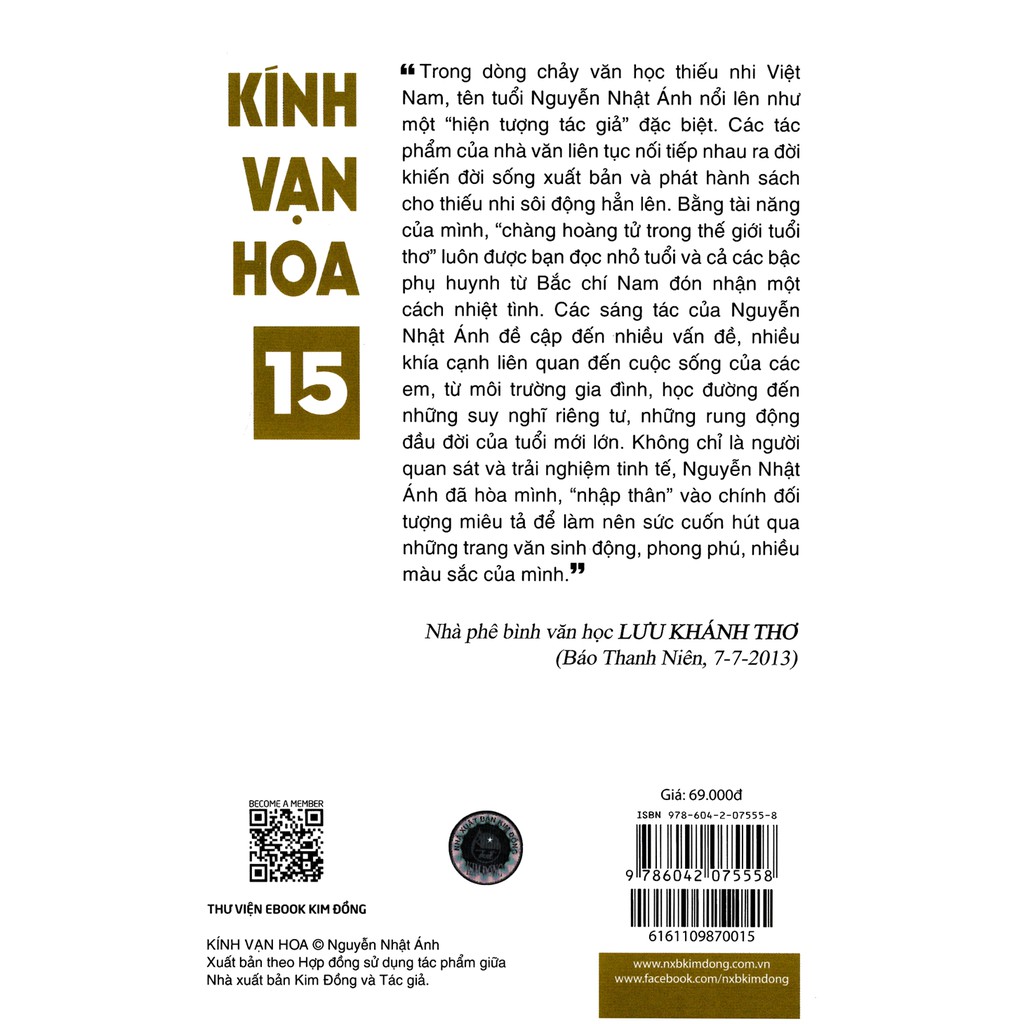Sách - Kính Vạn Hoa (Phiên Bản 18 Tập) - Tập 15 | BigBuy360 - bigbuy360.vn