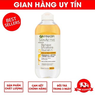 Nước tẩy trang Garnier Vàng Dầu