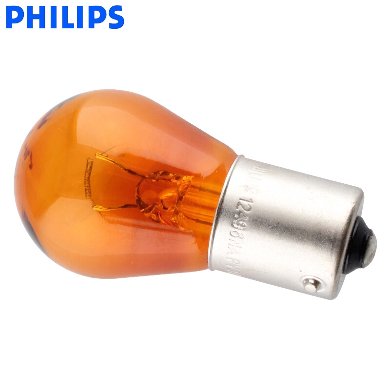 Philips Standard Original Bulb PY21W S25 12V 21W BAU15s Đèn Tín Hiệu Màu Hổ Phách Vị Trí đèn đỗ Xe Đèn Sương Mù 12496CP