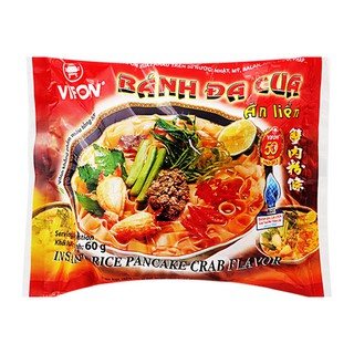 Thùng 30 gói bánh đa cua Vifon (gói 60g)