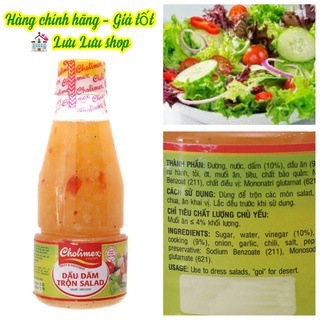 Dầu giấm trộn salad Cholimex chai 270ml