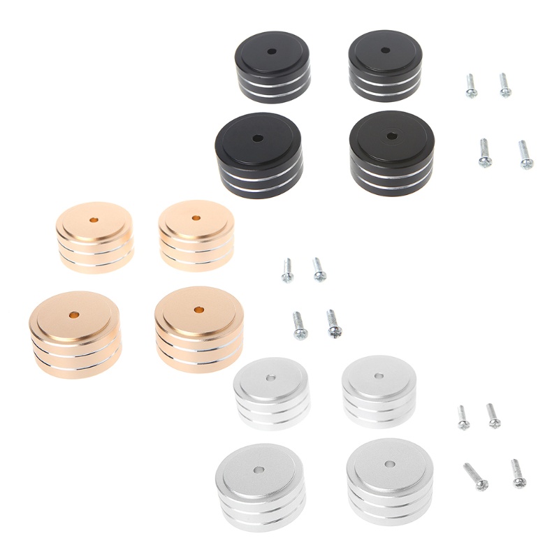 Set 4 Đệm Hợp Kim Nhôm Cách Ly Loa