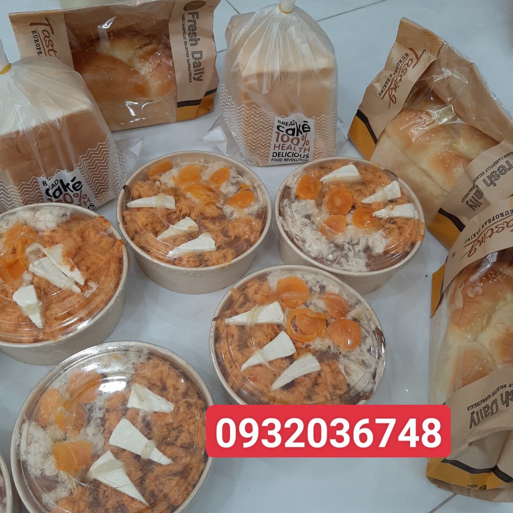 GIAO NHANH HCM - Bánh mì hoa cúc - bông lan trứng muối - sandwich sữa