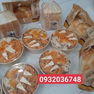 GIAO NHANH HCM - Bánh mì hoa cúc - bông lan trứng muối - sandwich sữa