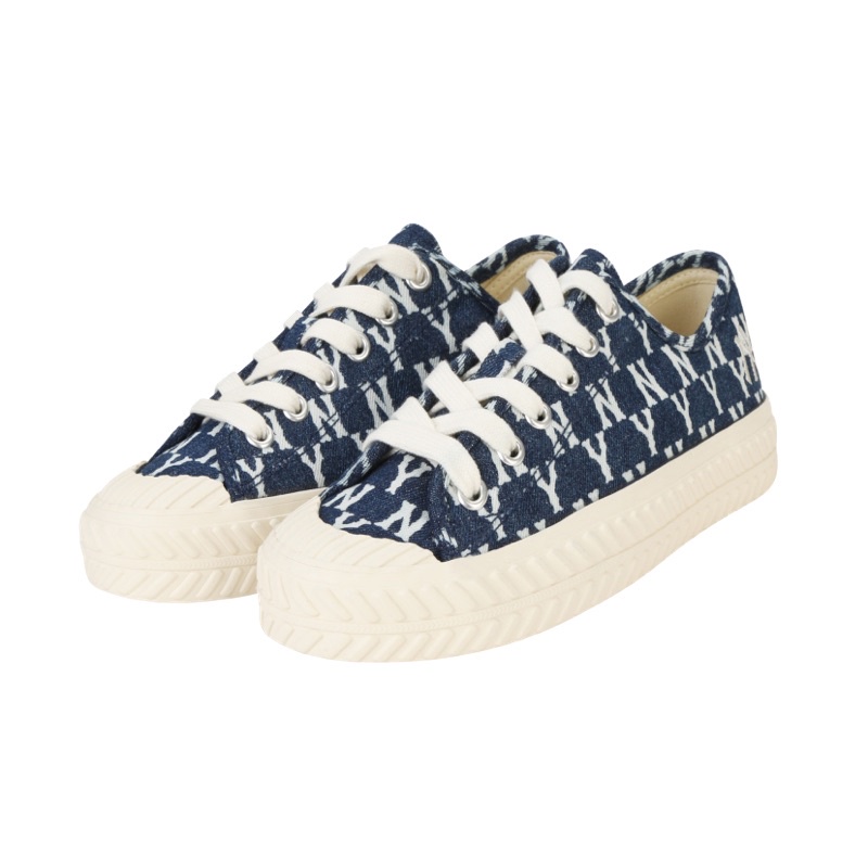 Giày thể thao Sneaker MLB Playball Origin Monogram Denim