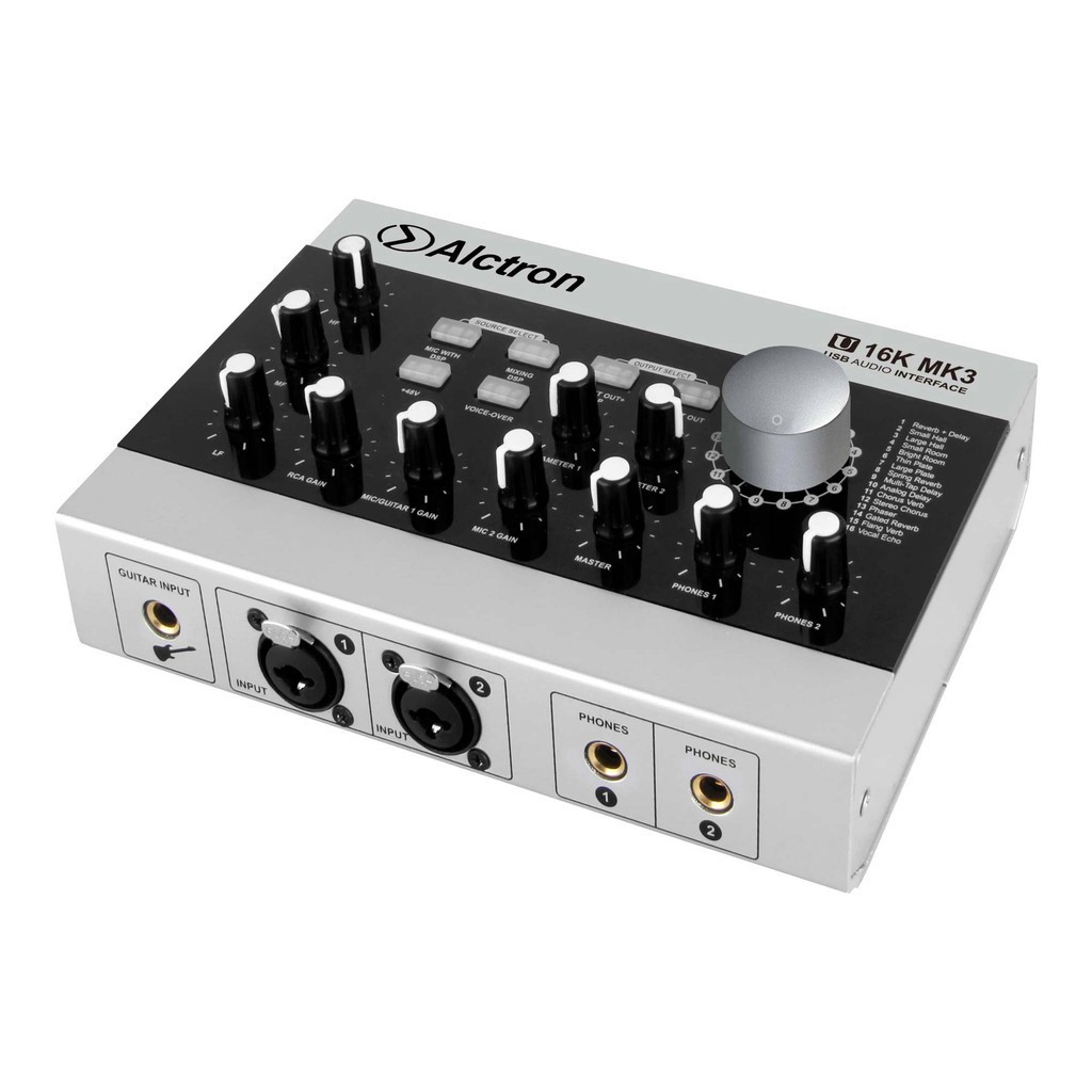 Sound card U16K MK3 hay Sound card USB Alctron U16K MKIII Bảo hành 12 tháng