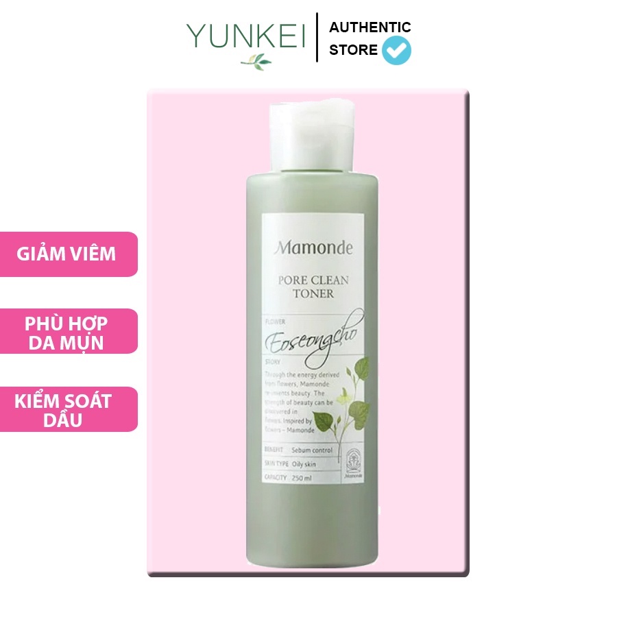 Toner Mamonde Diếp Cá 250ml