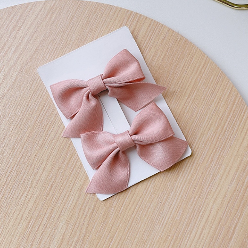 Combo 2 Kẹp Tóc Hình Nơ Xinh Xắn Đáng Yêu - Nhiều Mẫu, Nhiều Mầu