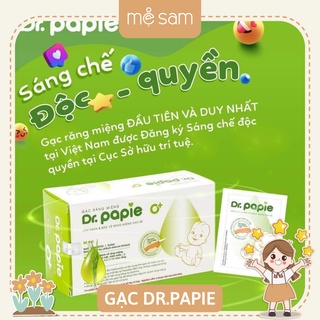 Gạc Dr papie chăm sóc răng miệng