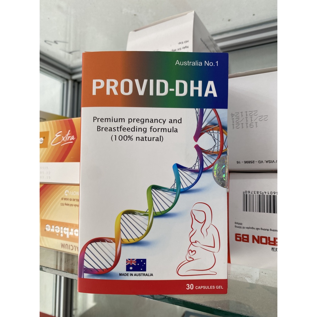 (Nhập khẩu chính hãng) VITAMIN BÀ BẦU PROVID DHA 30 viên - Australia
